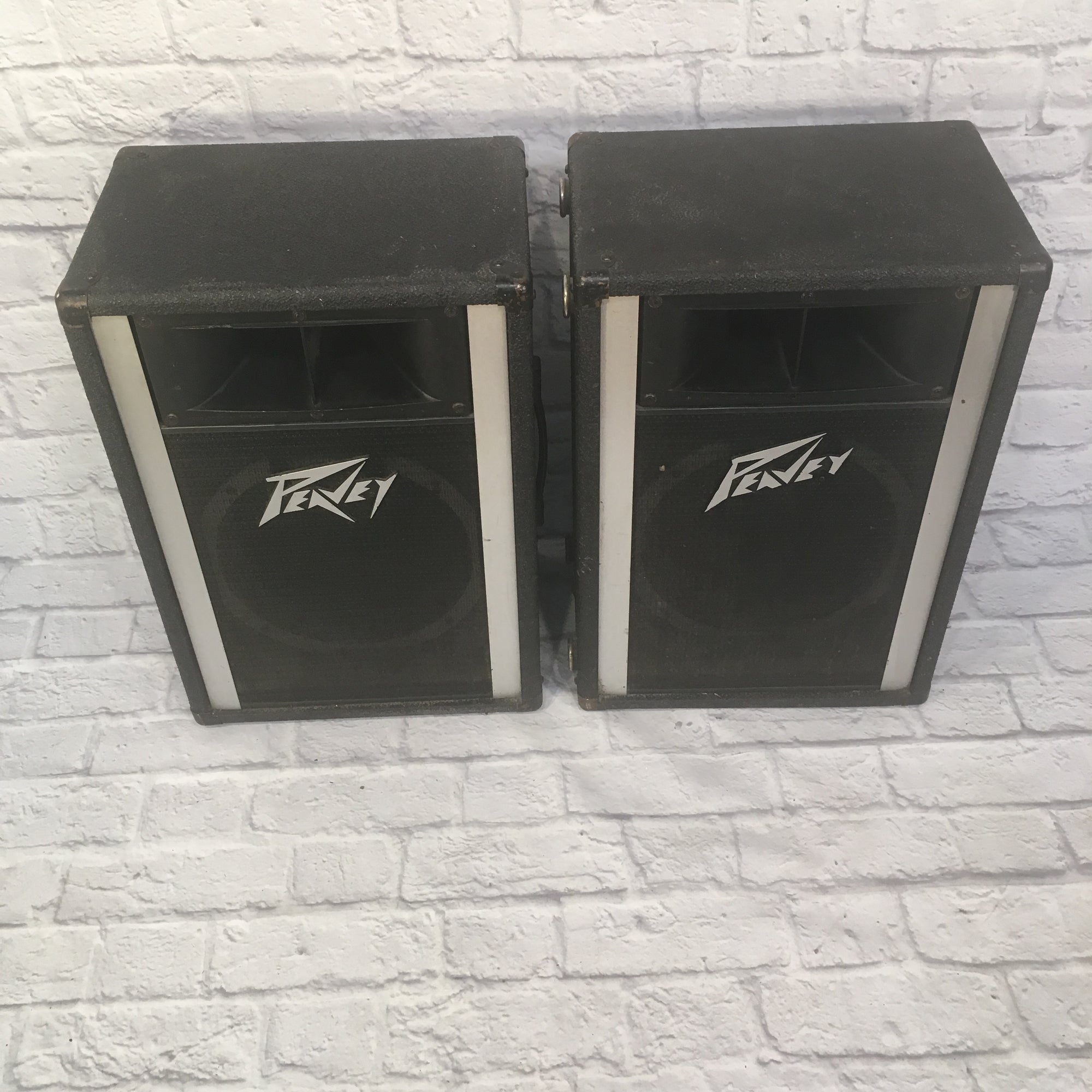 Peavey 112H Speaker Pair (One Tweeter Not Working Sold As-Is)