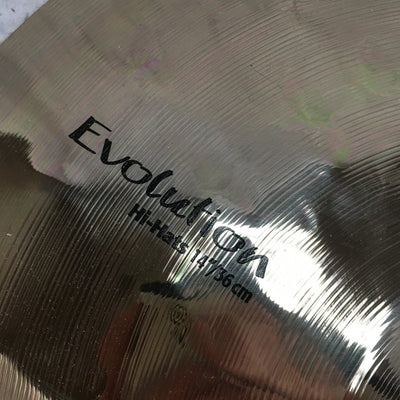 Sabian 14 HHX Evolution Hi Hat Cymbal Pair