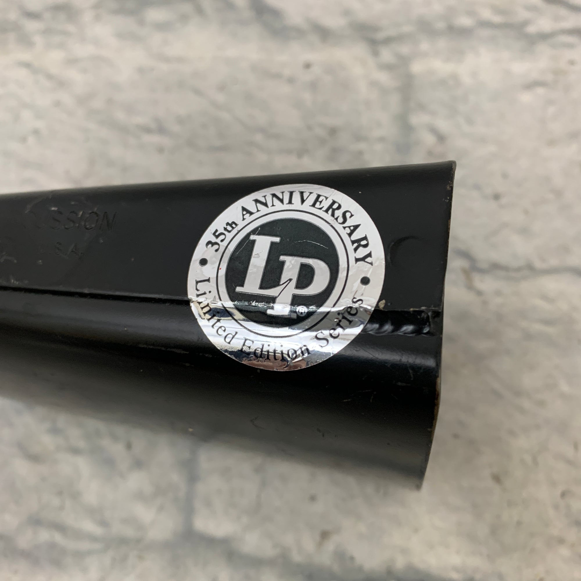 LP Latin Percussion 204A Black Beauty Cowbell 35th Anniversary