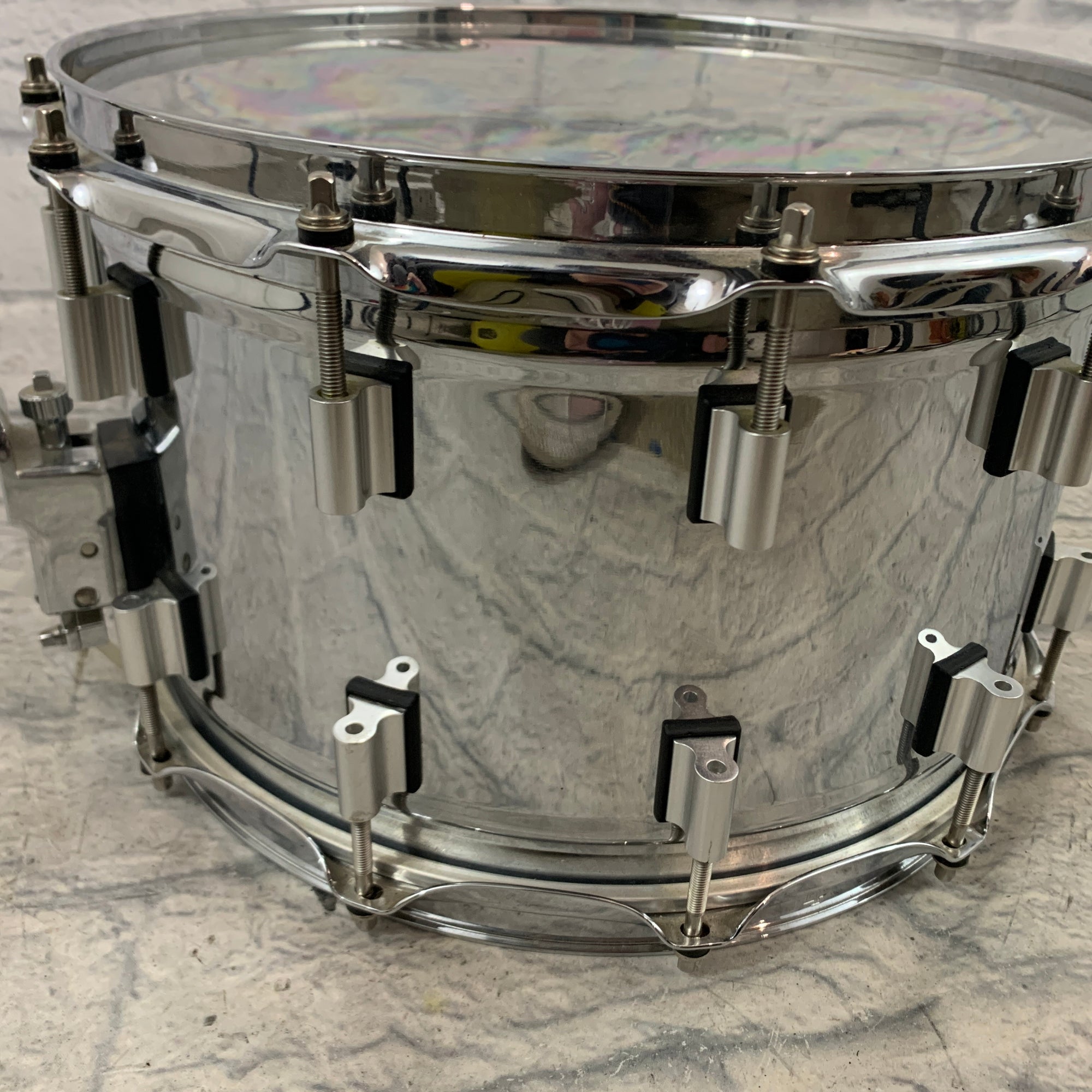 LP Latin Percussion Stainless Steel Banda Snare 8.5x14