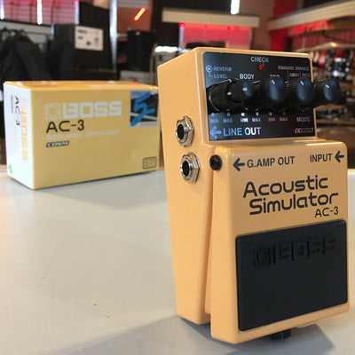 ** Boss AC-3 Acoustic Simulator