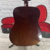 Vintage 1970s Yamaha FG-160 Acoustic Guitar w/ Hard Case