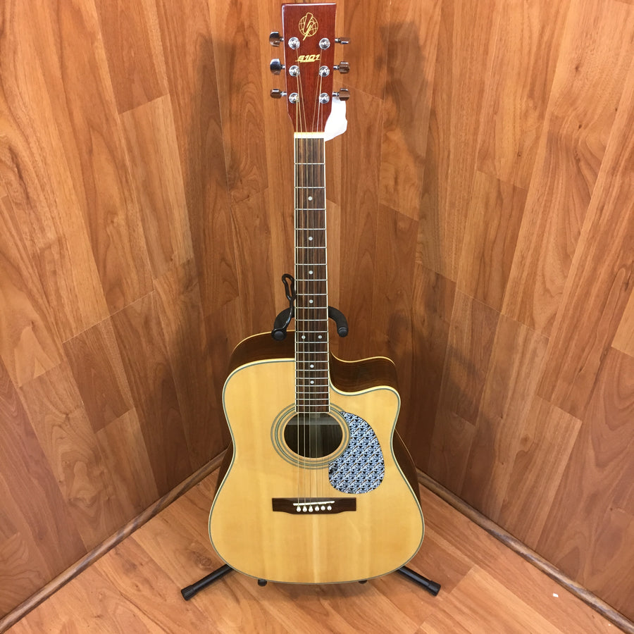 S101 Natural Acoustic Guitar 41485d