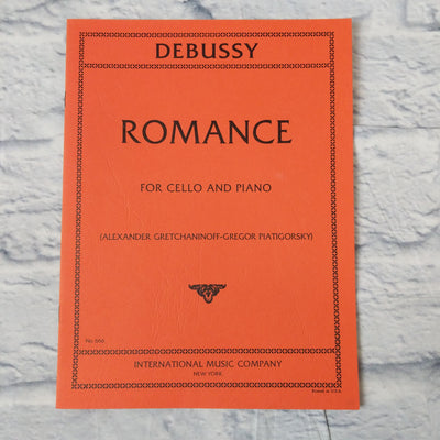 Debussy Romance For Cello and piano