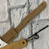 Levy's MS26E-006 Hand Brushed Suede 2.5" Guitar Strap w/ Embroidery