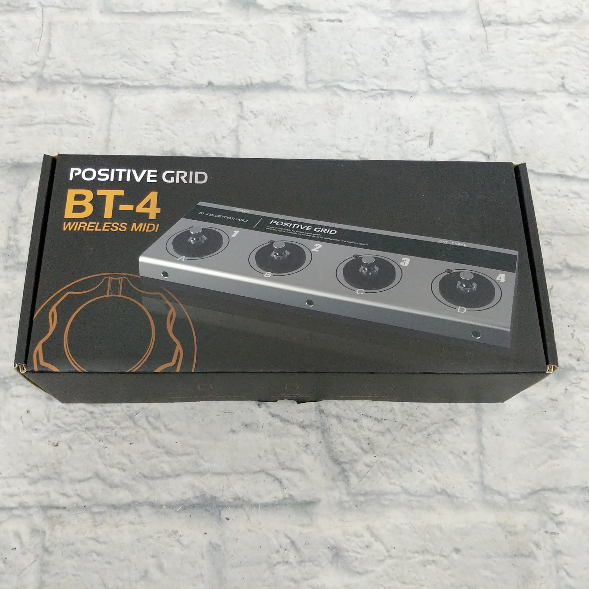 bt4 pedal Positive Grid BT4 Bluetooth MIDI Pedalboard Controller