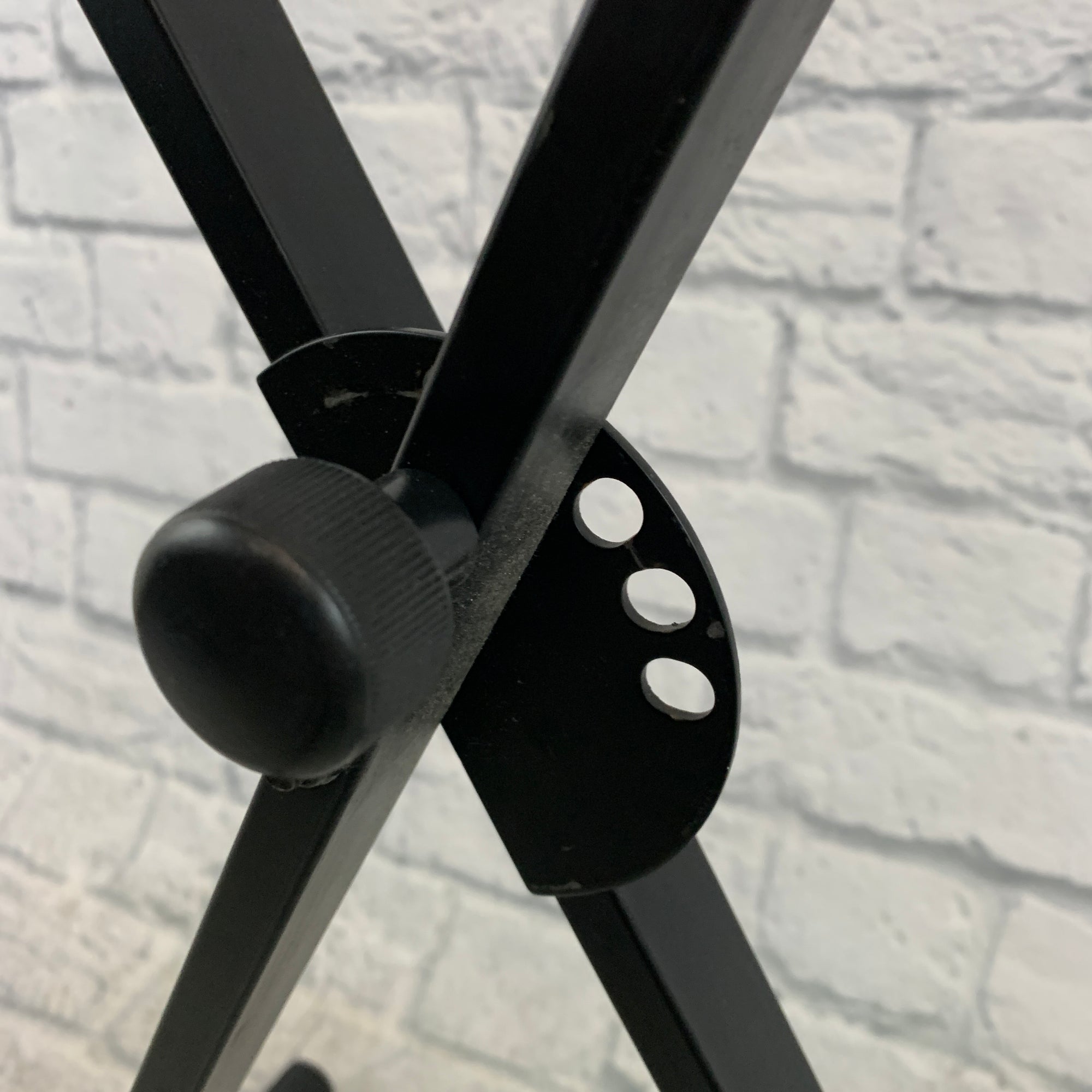 Black Keyboard Stand X-Frame