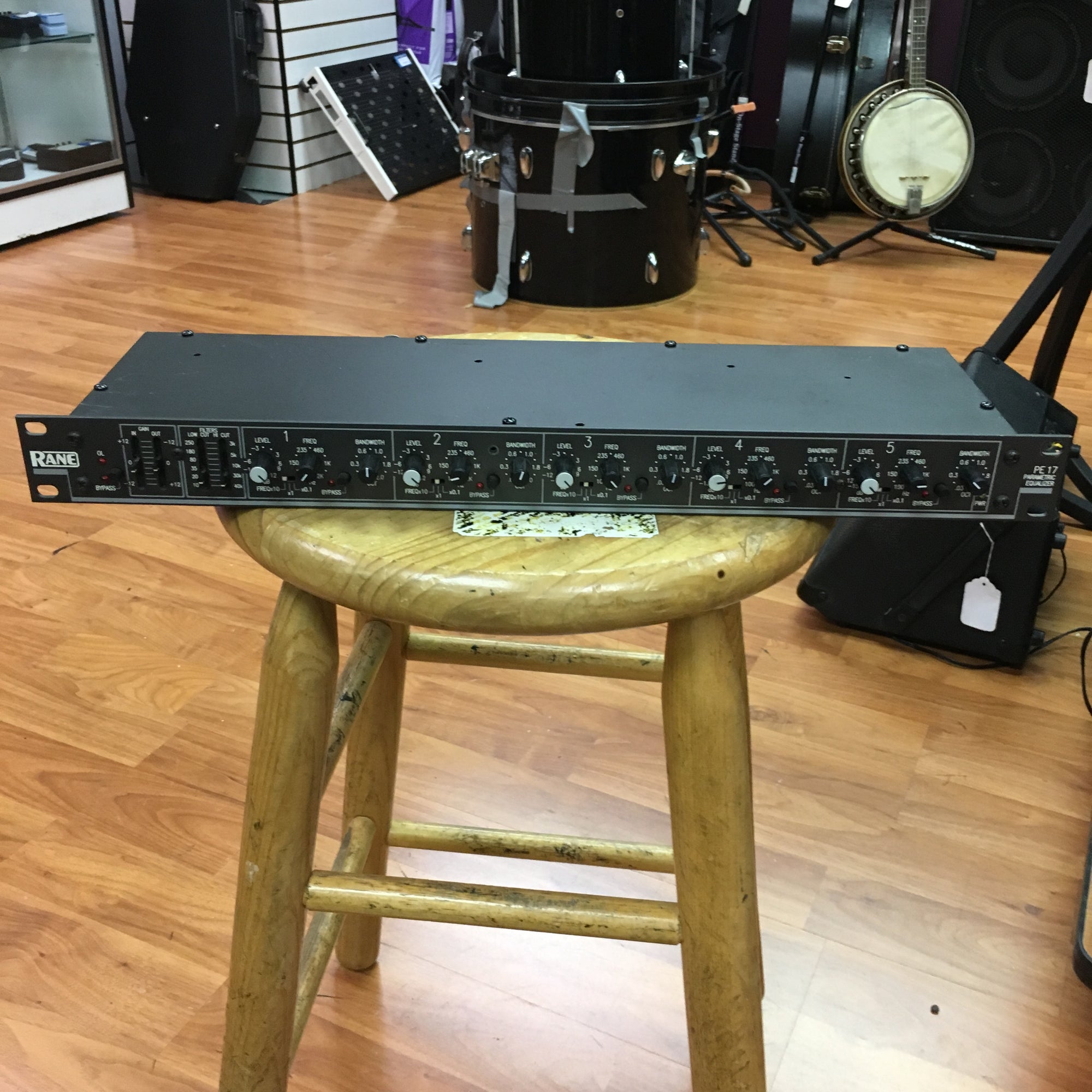 Rane PE17 Parametric Mixer w Power Supply Evolution Music