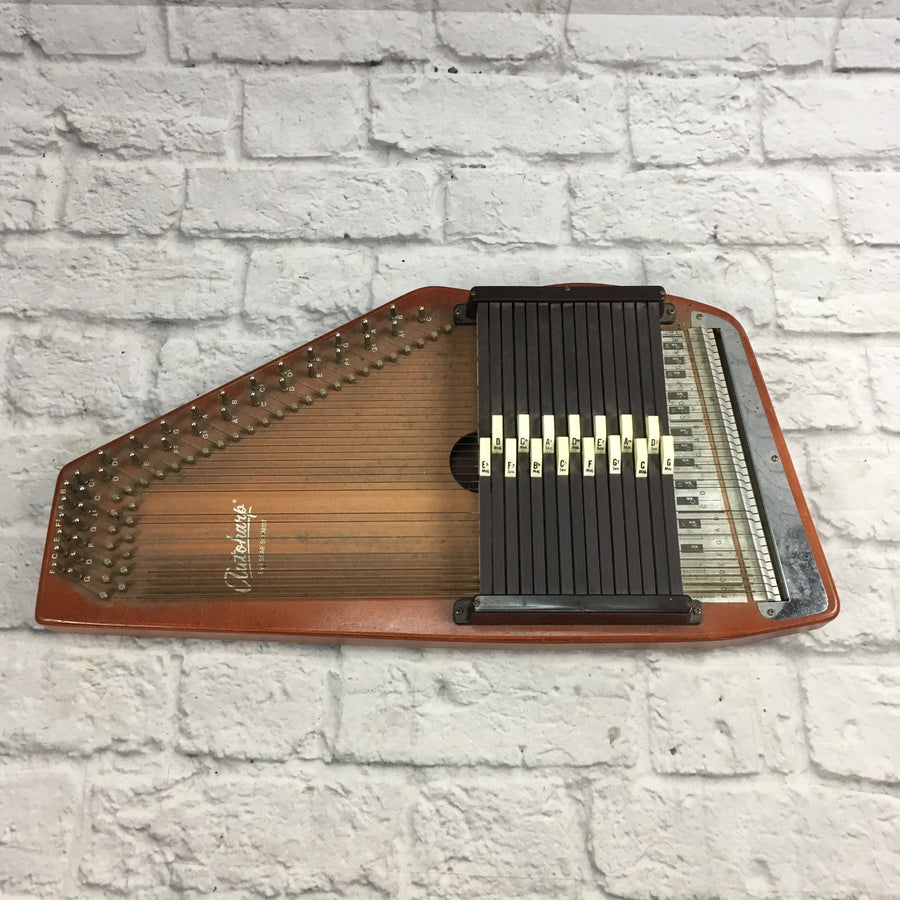 Vintage Oscar Schmidt Auto Harp As-Is