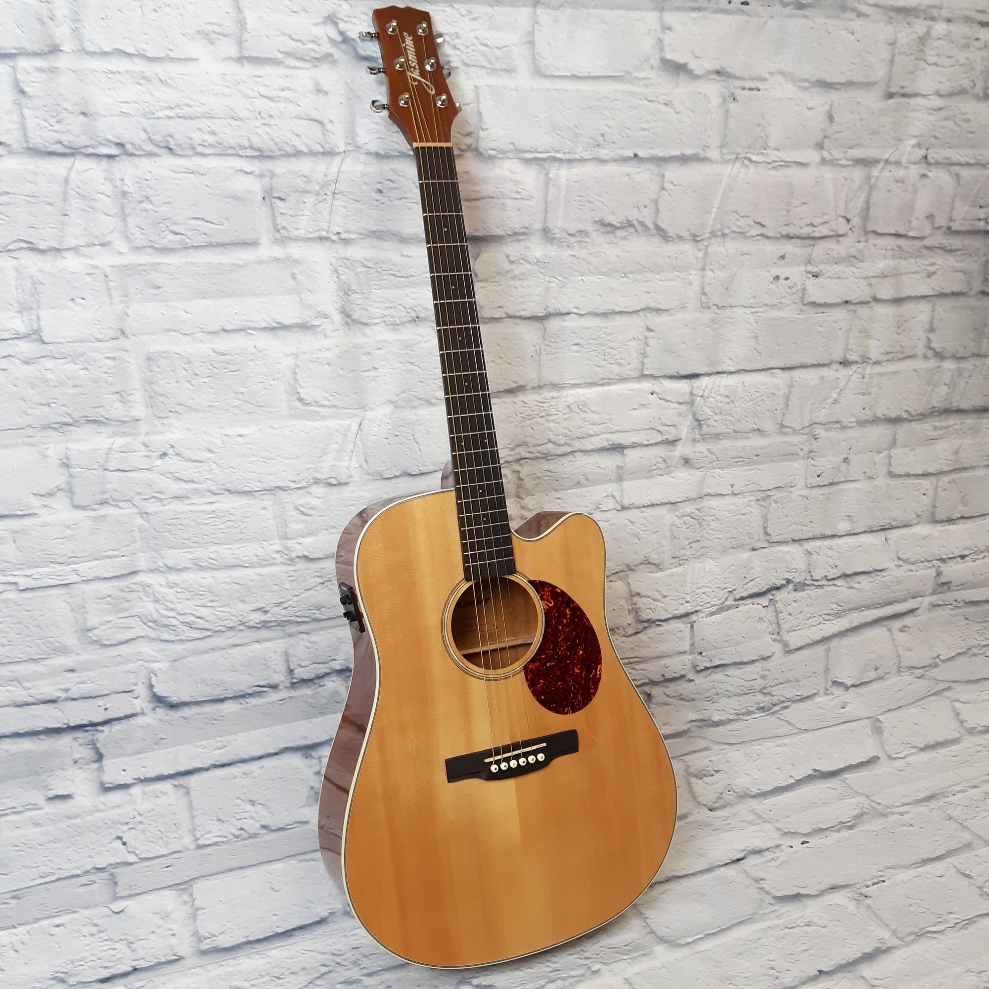 Jasmine JD37CE-NAT-U Acoustic Electric Guitar