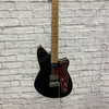 Reverend Double Agent Black Electric Guitar