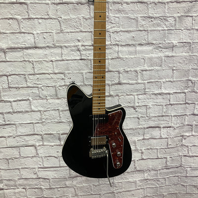 Reverend Double Agent Black Electric Guitar