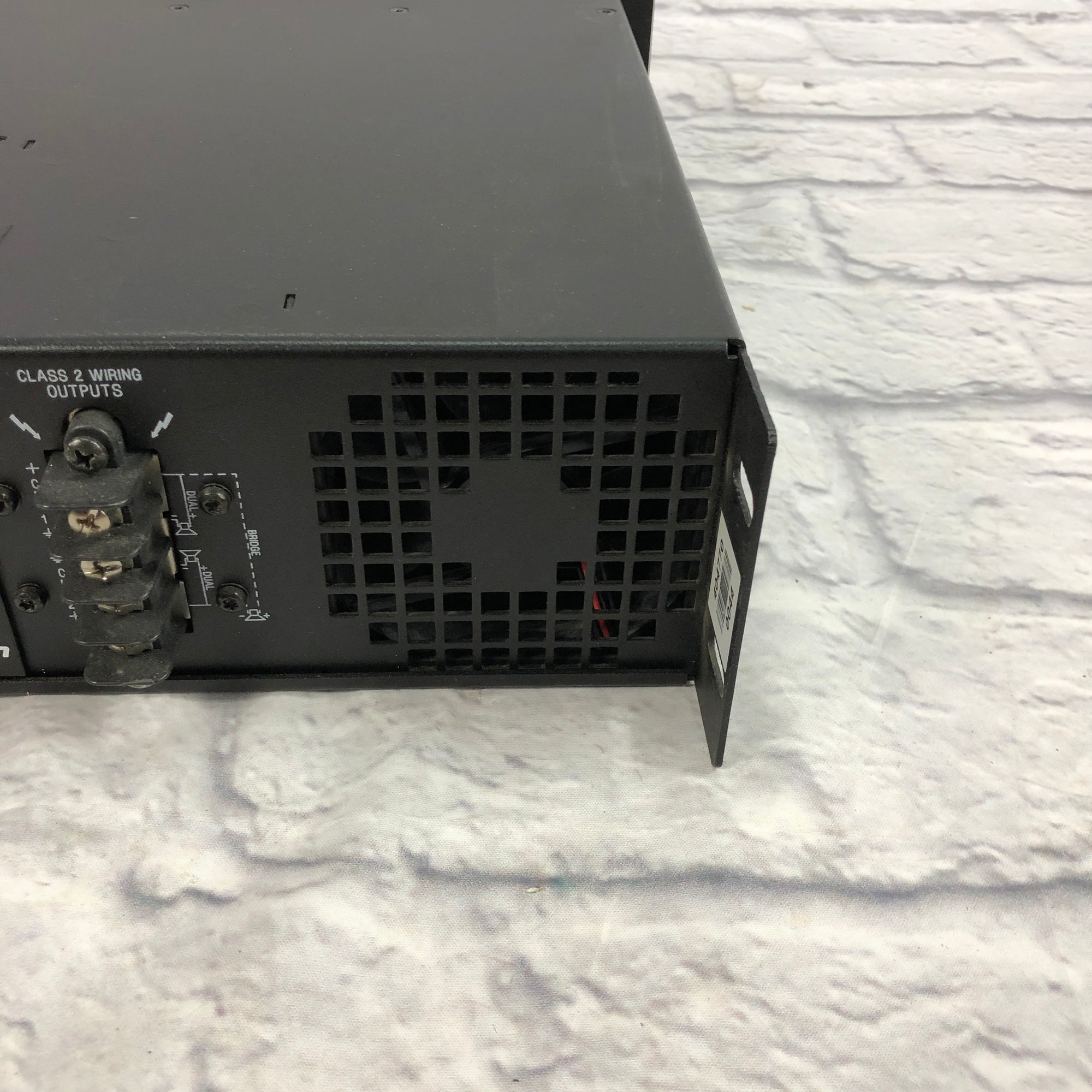 Crown CTS-3000 Power Amp with PIP-USP3/CN CobraNet Card