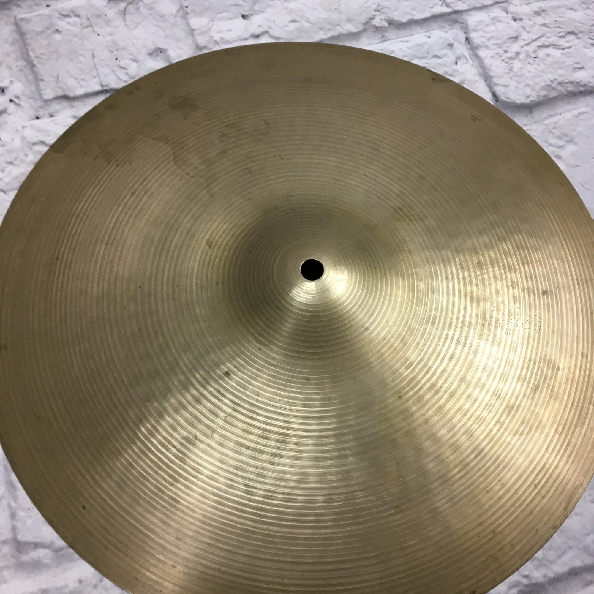 Vintage 1970s Zildjian 15in Hi Hat Cymbal Pair