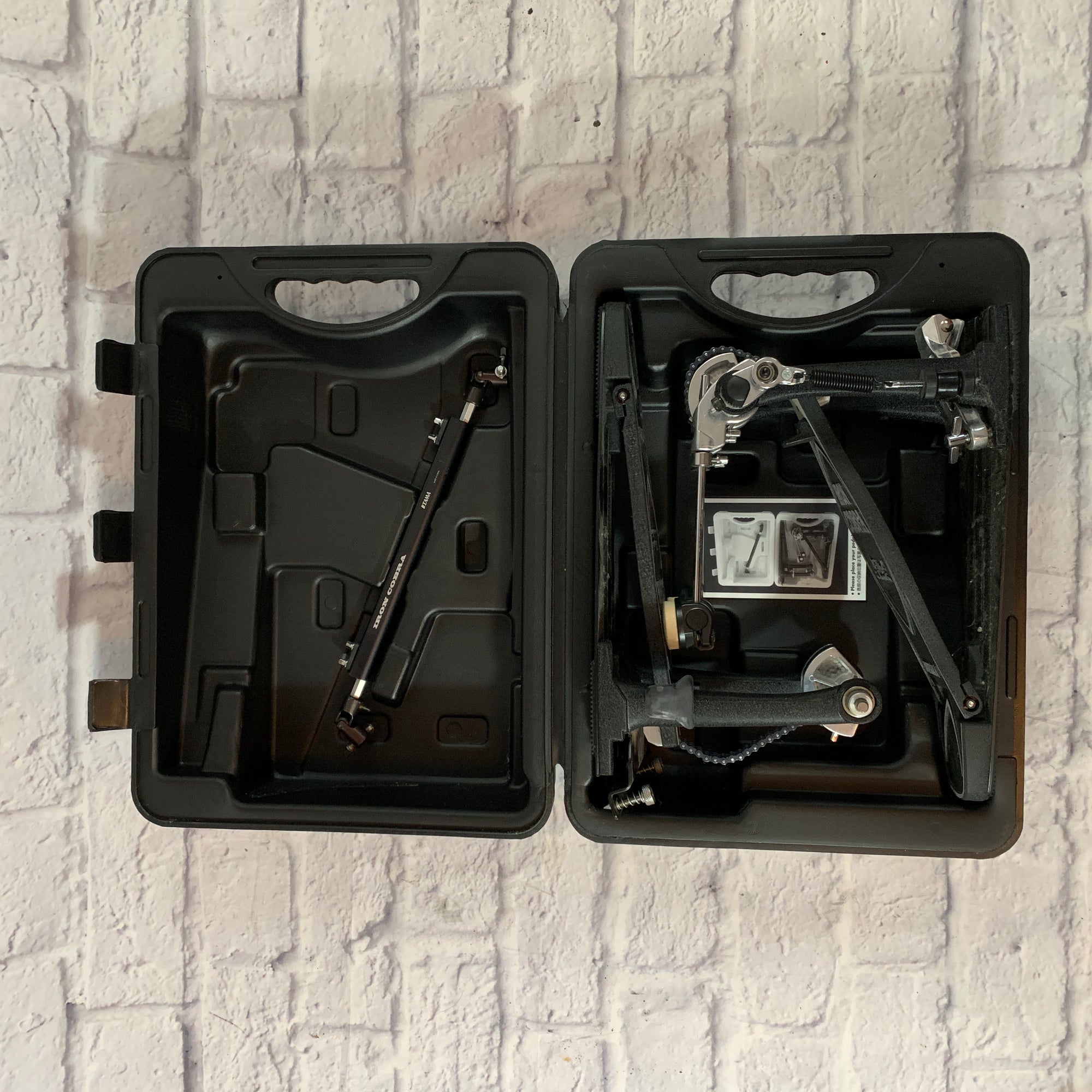 Tama Iron Cobra Power Glide Double Bass Drum Pedal with Case