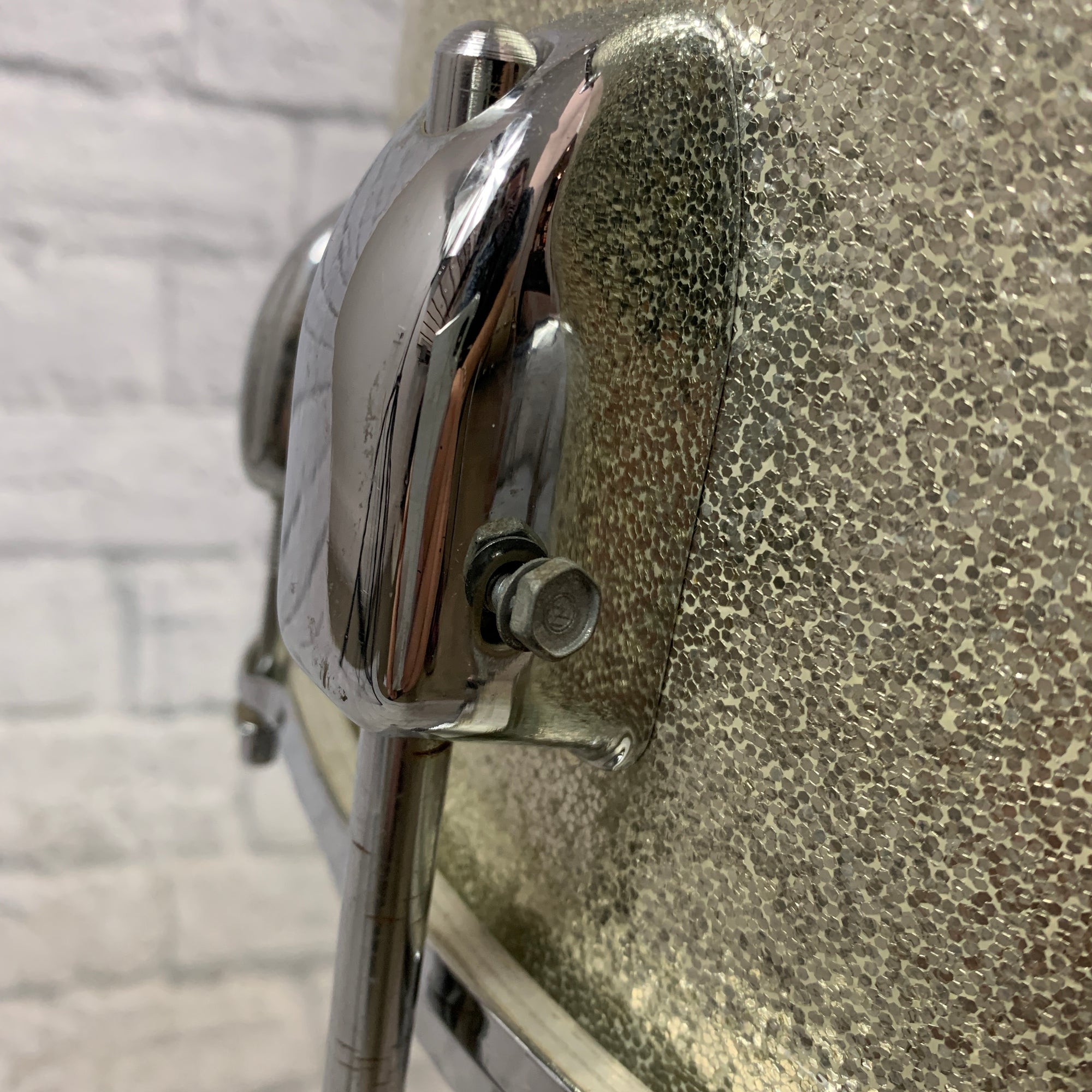 Slingerland 16" x 16" Floor Tom Silver Sparkle 1965
