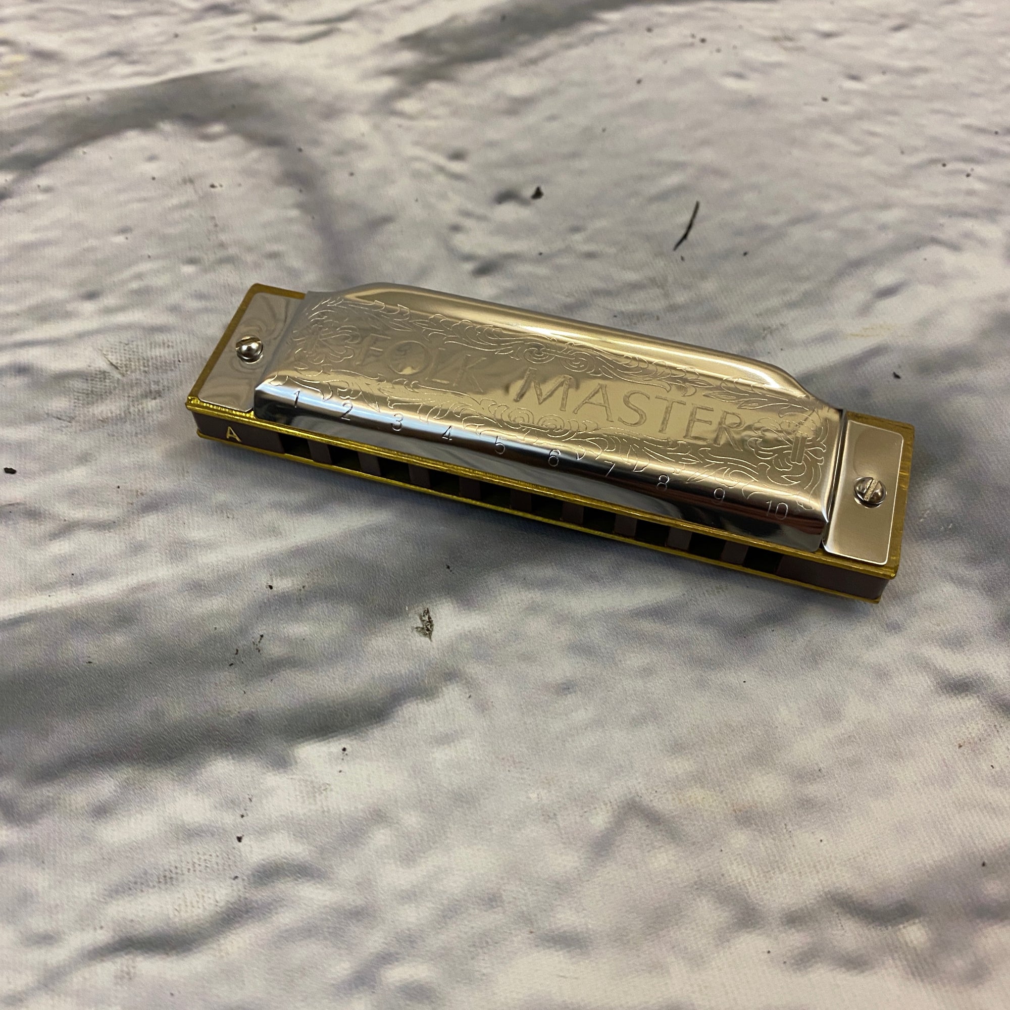 Suzuki Folkmaster 10 Hole Diatonic Harmonica - A