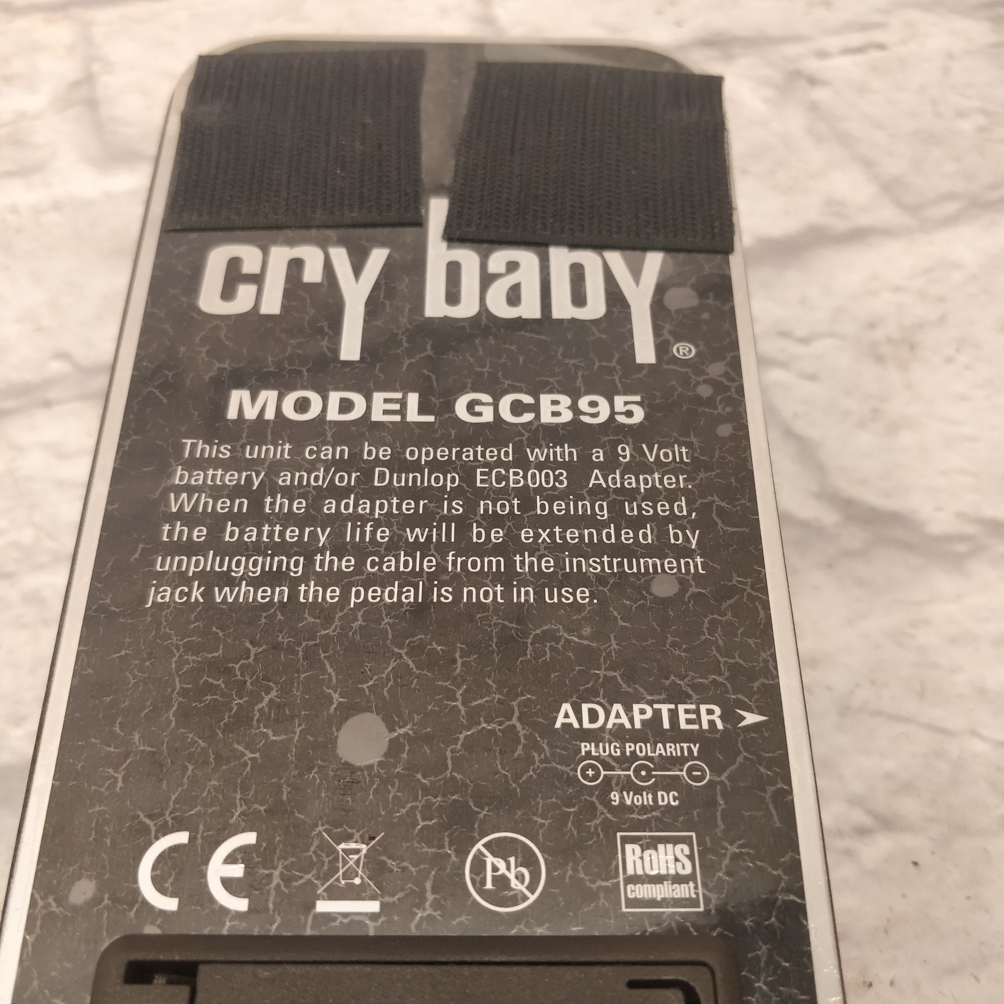 Dunlop GCB95 Cry Baby Wah Pedal