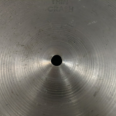 Vintage Zildjian Hollow Logo 16 Thin Crash Cymbal