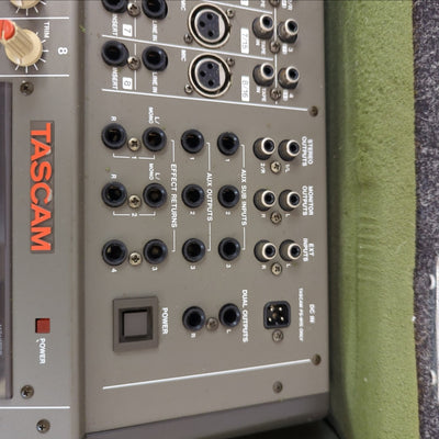 Tascam M1508 8 Channel Mixer with Grundorf Case