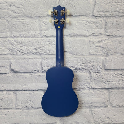 Amahi DDUK8 Blue Flower Soprano Ukulele