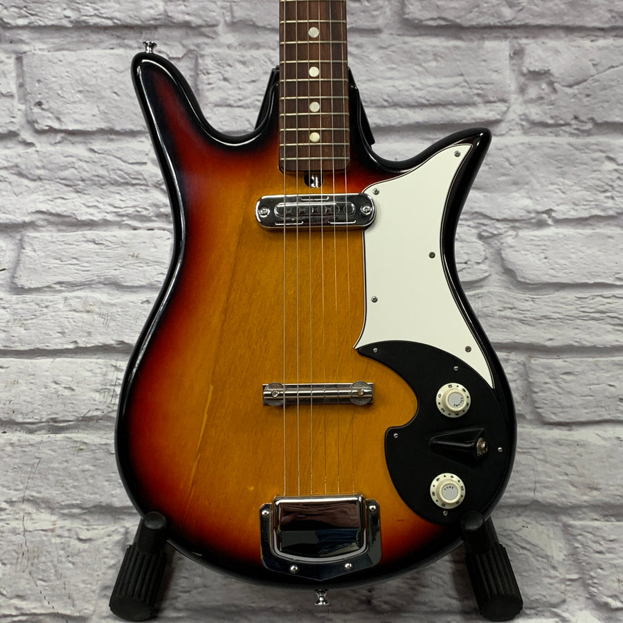 Vintage Del Rey E-110 MIJ Sunburst Electric Guitar