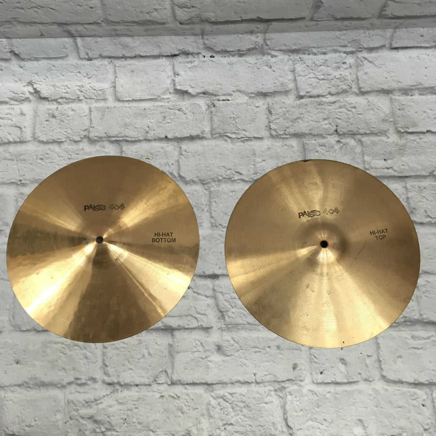 Paiste 14 404 Black Label Hi Hat Cymbal Pair