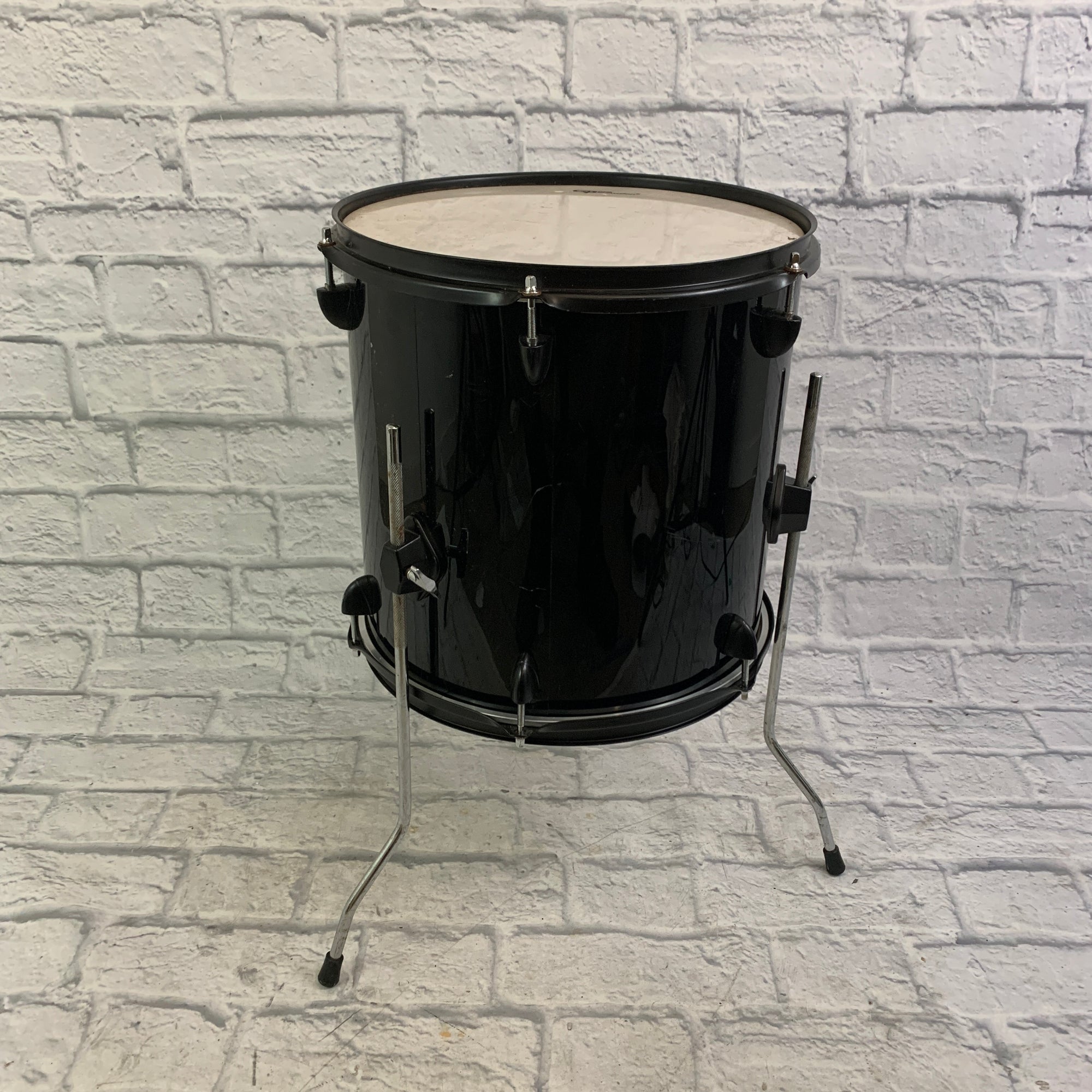 Groove Percussion Black Wrap 14" Floor Tom