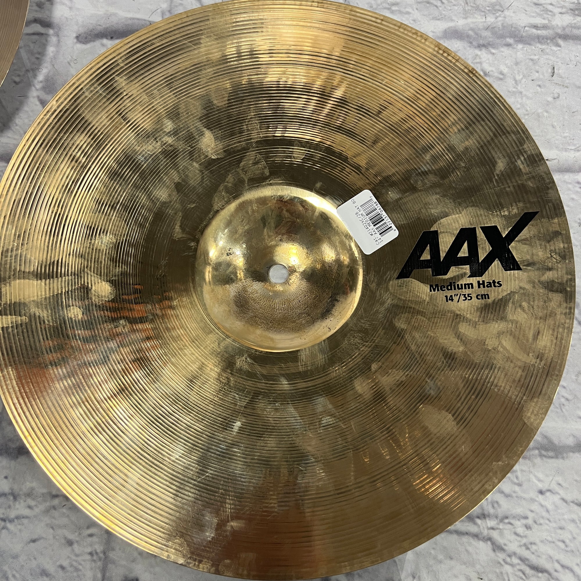 Sabian 14 AAX Medium Hi Hat Cymbal Pair