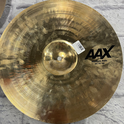 Sabian 14 AAX Medium Hi Hat Cymbal Pair