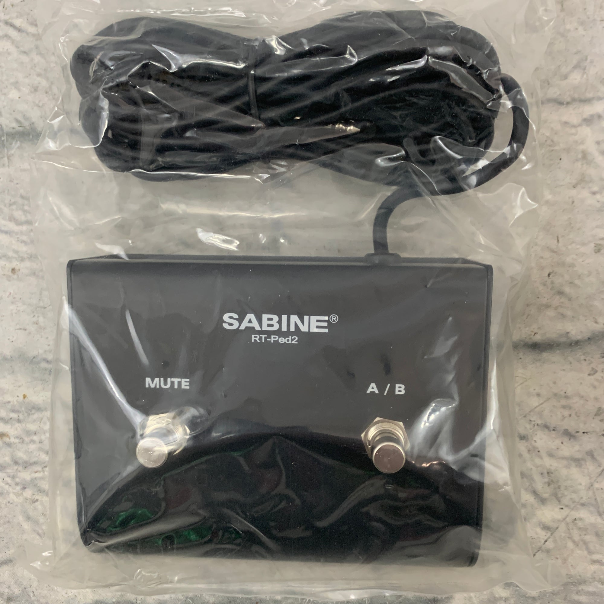 Sabine RT-Ped2 2-Switch Pedal Footswitch for RT-7000 Series