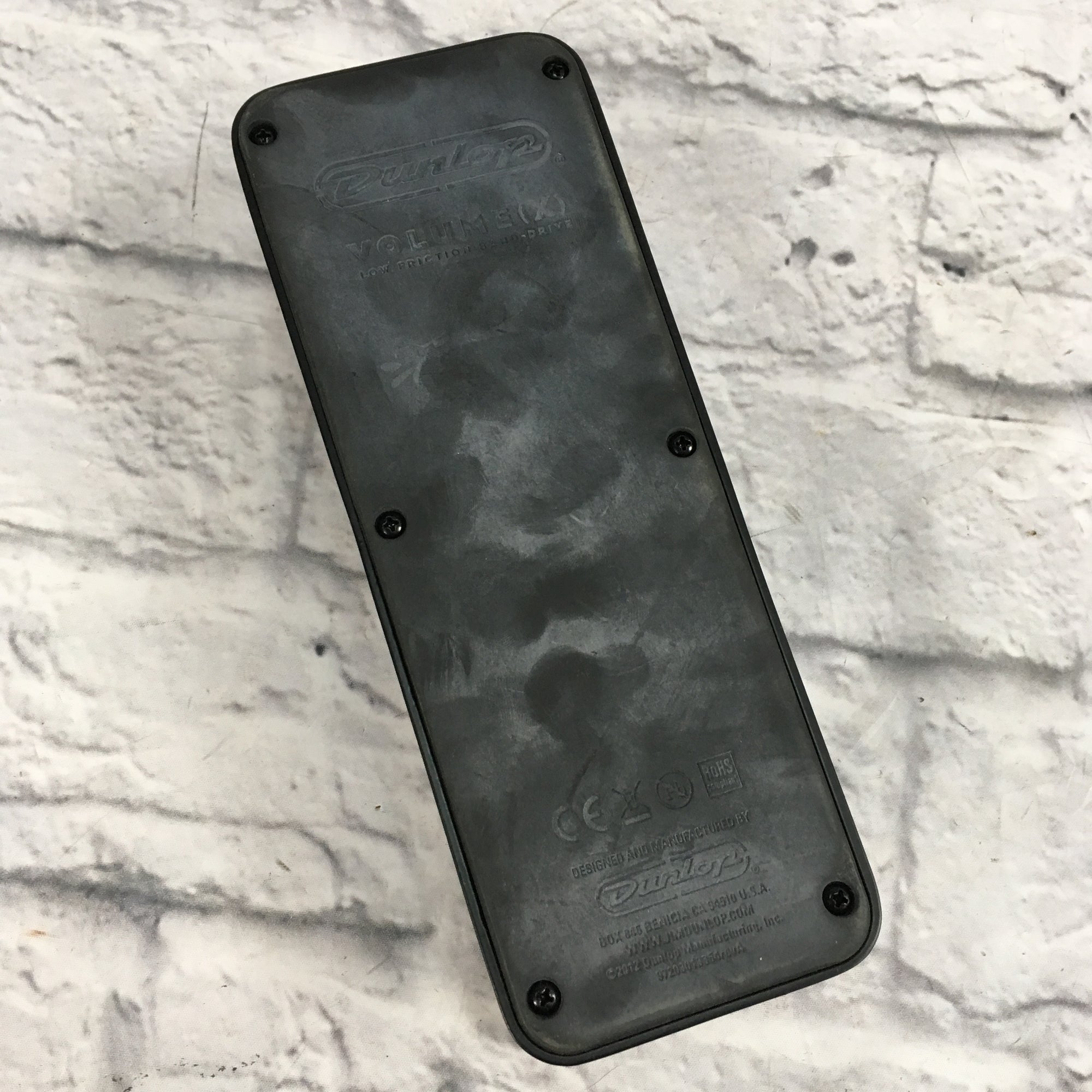 Dunlop X Low Friction Band-Drive Volume Expression Pedal