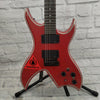 Phantom Guitars Warlock Style Electric Guitar Red W/EMGs