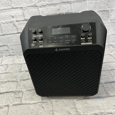 Donner Rock-Bus Bluetooth Speaker, Portable PA, Guitar Amp