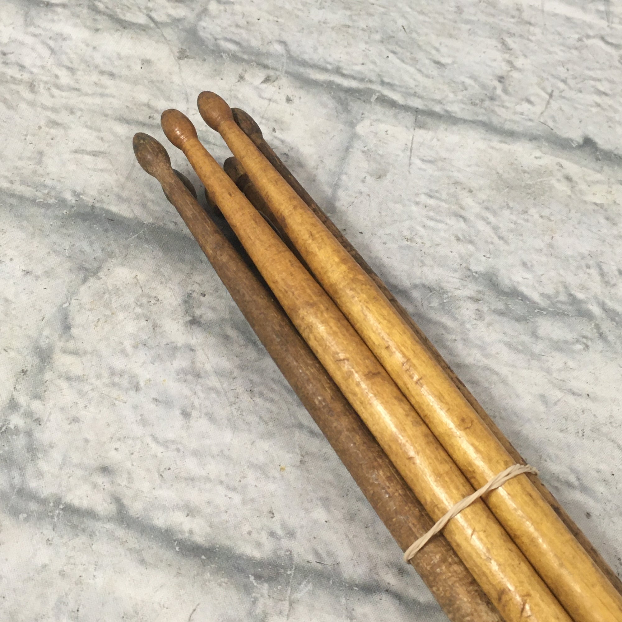 Bundle of Misc. Vintage Drum Sticks - (1940's-1960's)