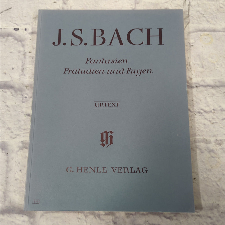 J.S. Bach: Fantasies, Preludes and Fugues