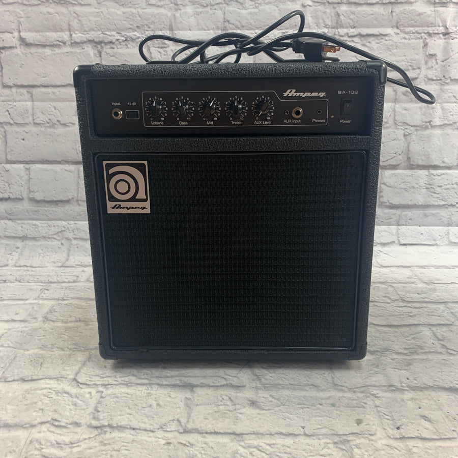 Ampeg BA108v2 1x8 20 Watt Bass Combo Amp