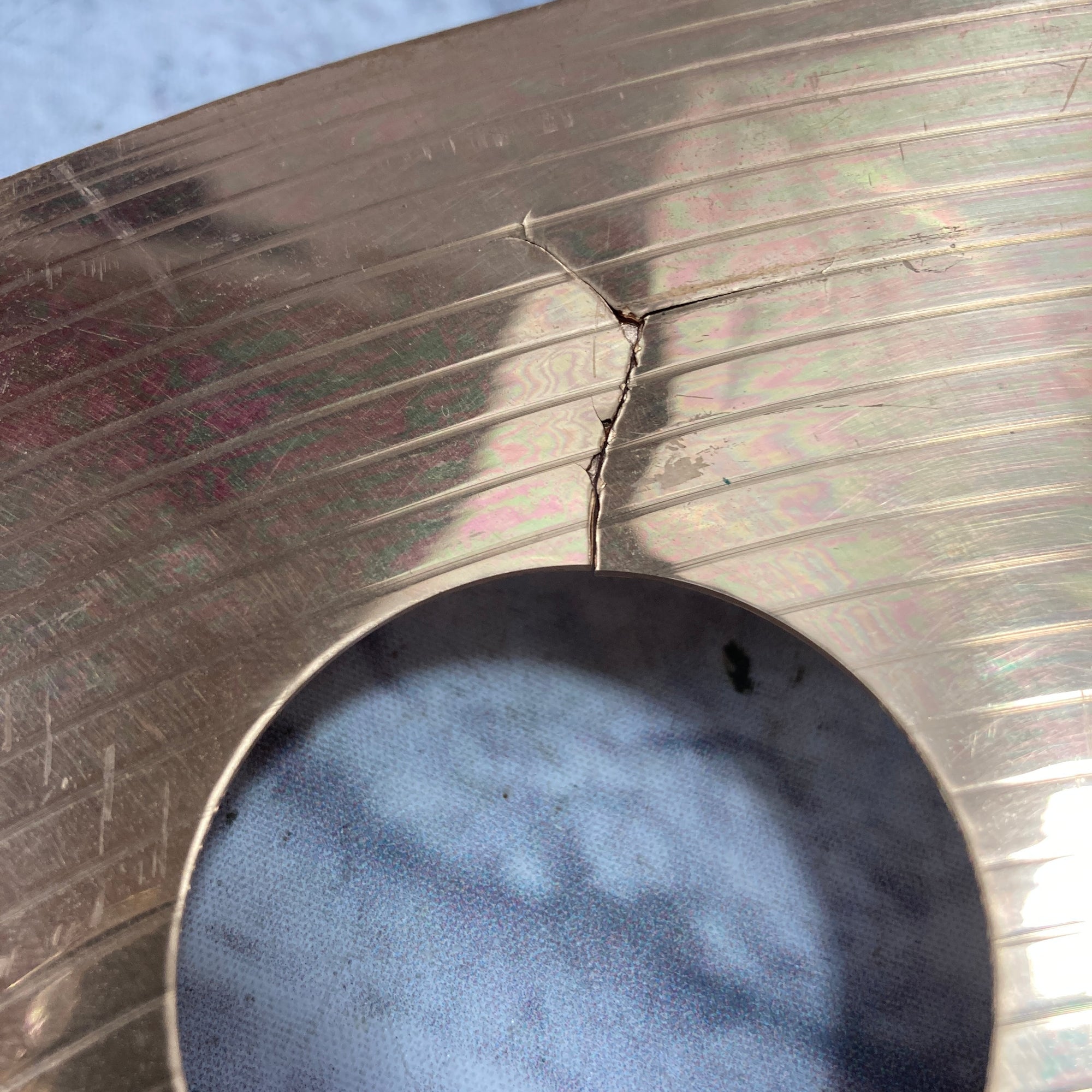 Sabian B8 Pro O-Zone 16 Crash Cymbal (cracked) - Evolution Music