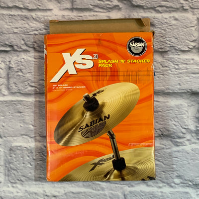 Sabian XS20 Splash "N" Stacker Pack 10" Splash Cymbal