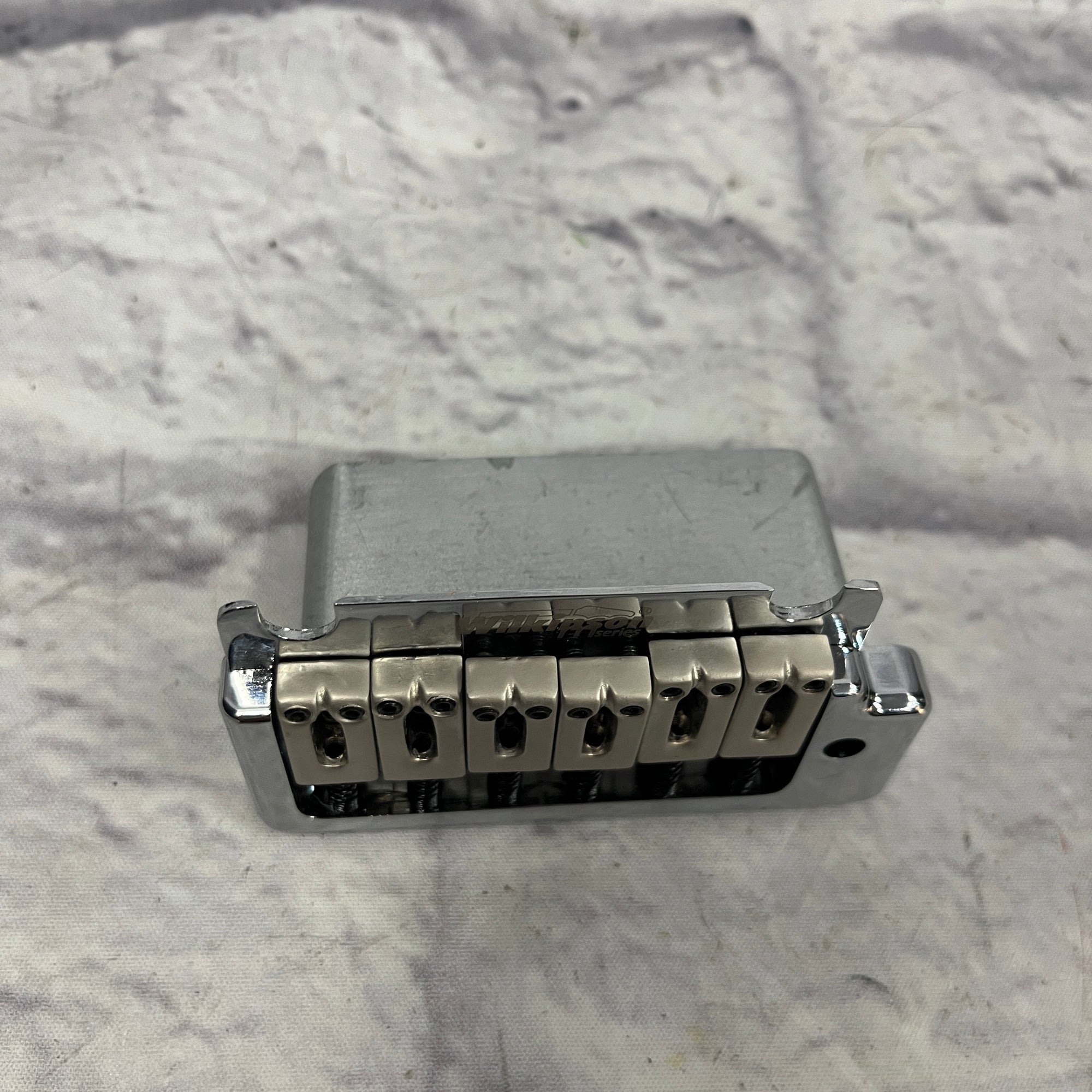 Wilkinson 2-Point Stratocaster Bridge with Heavy Block