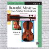 Alfred Beautiful Music for Two String Instruments Book II Piano Acc.