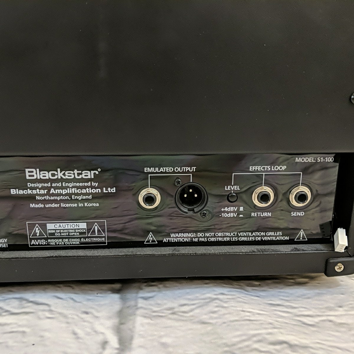 Blackstar Series 100 Guitar Amplifier Head w/ Footswitch