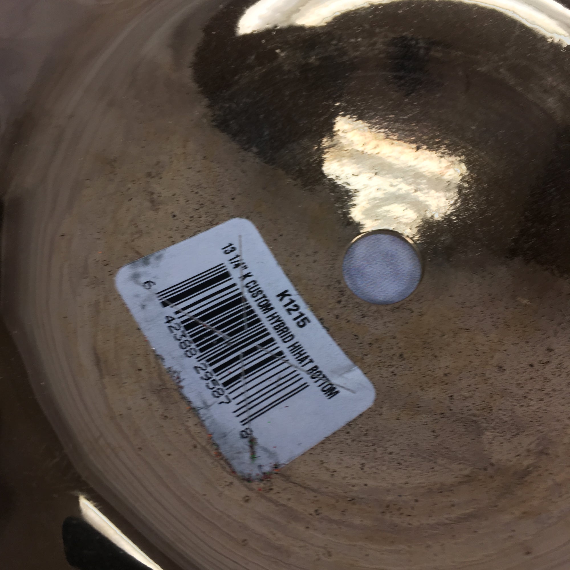 Zildjian 13.25in K Custom Hybrid Hi Hat Cymbal Pair