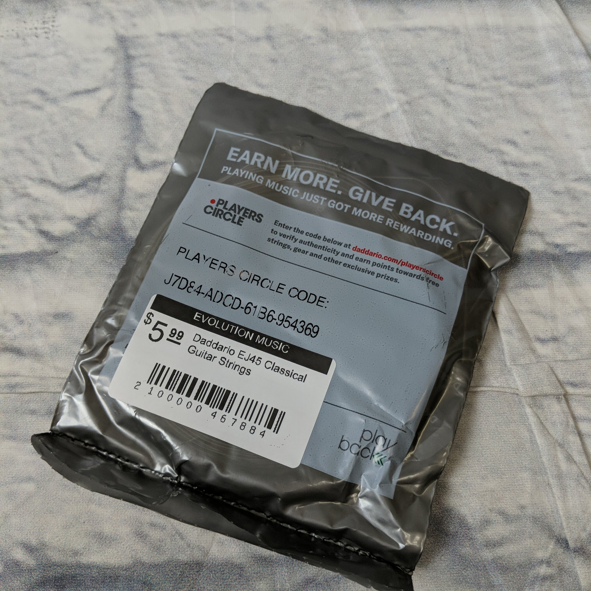 Daddario EJ45  Classical Guitar Strings