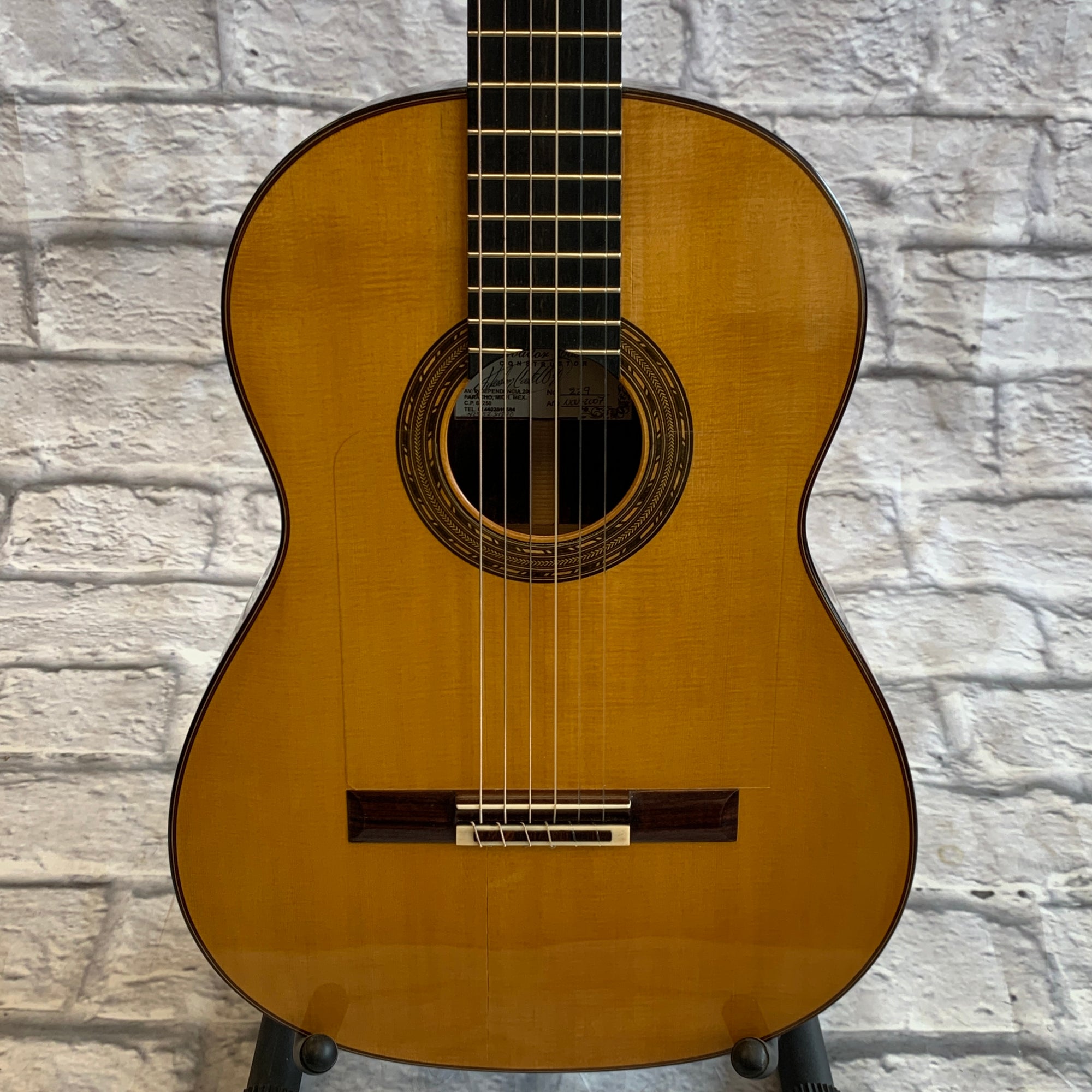 Salvador Castillo Flamenco Guitar 2007 w/ Case