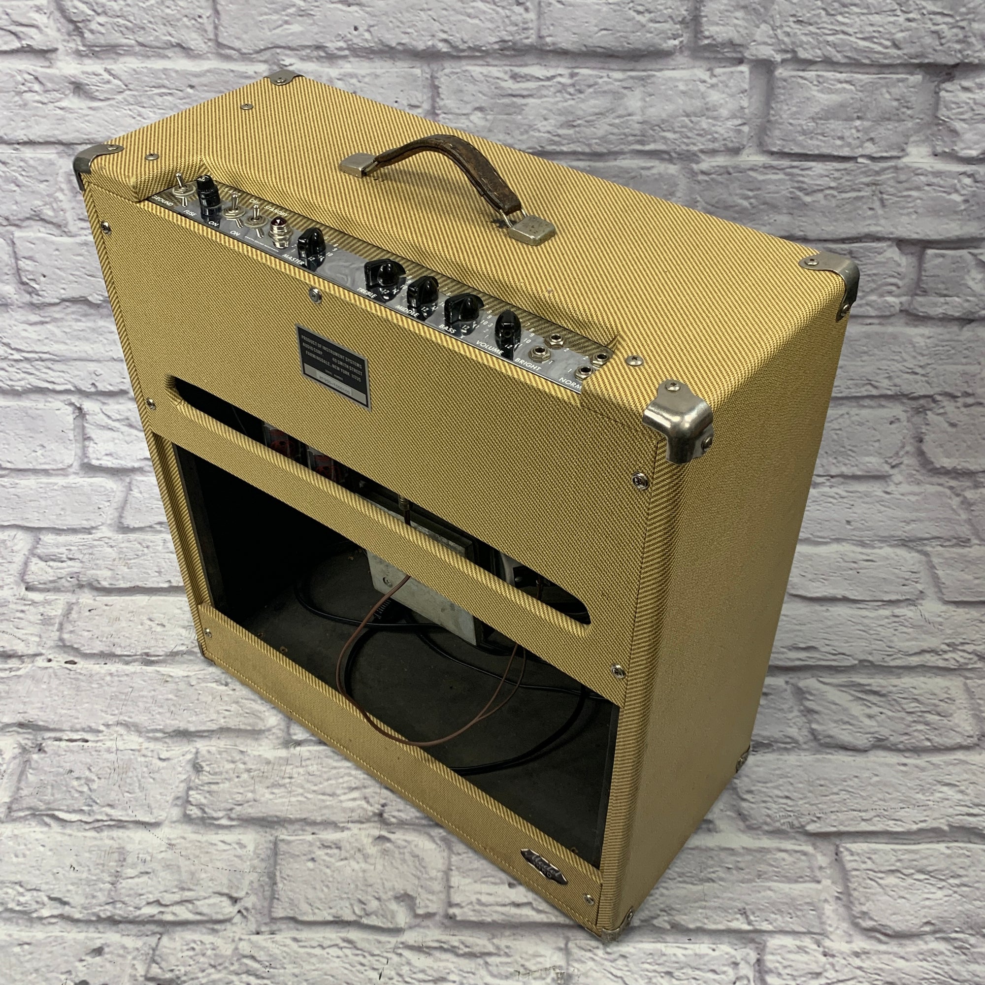 Earth Sound Research Revival Model 1950 15" Tweed Guitar Combo Amp