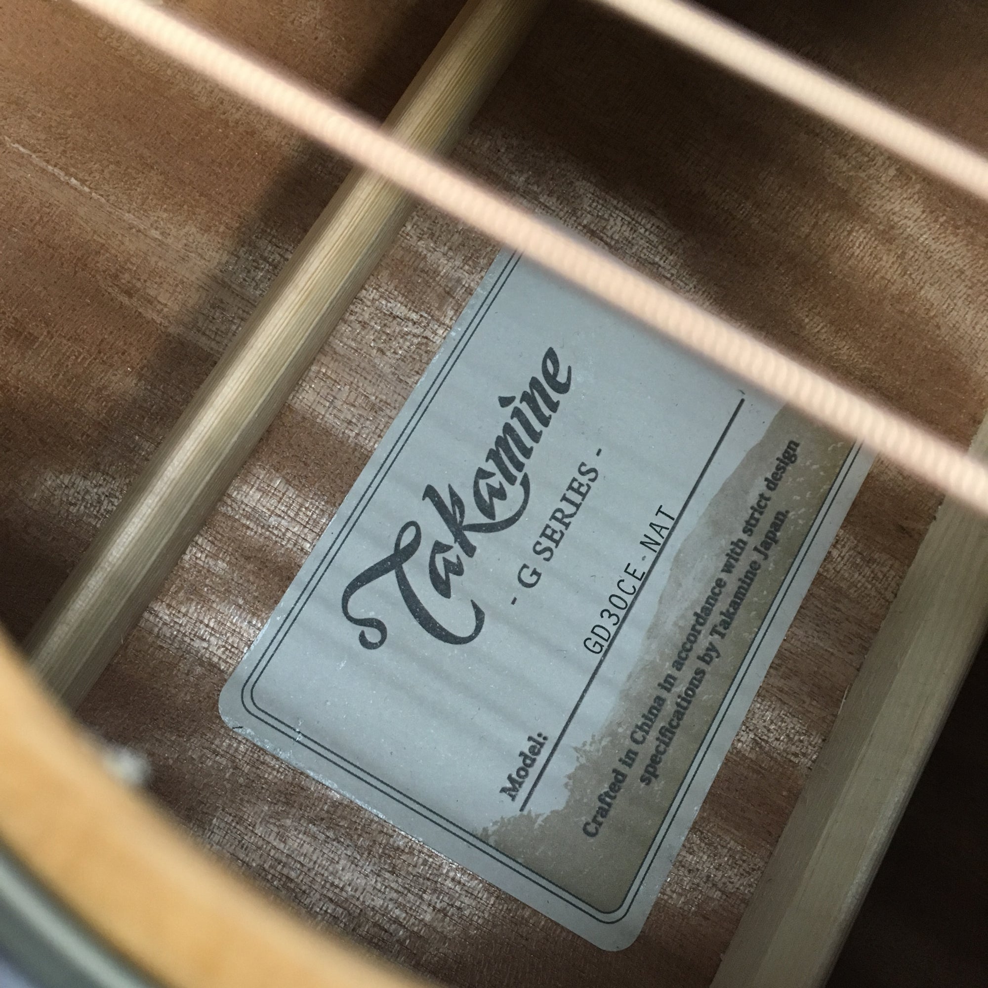 Takamine GD30CE Natural Acoustic Electric Guitar