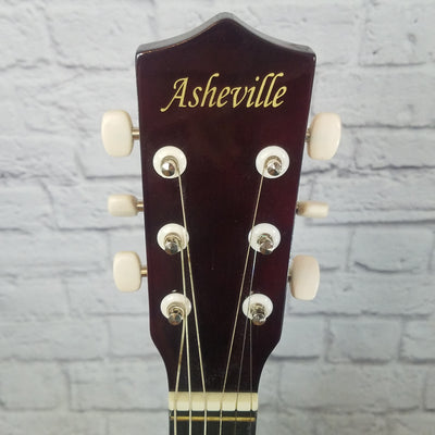 Asheville WE34SB 3/4 Size Acoustic Guitar Sunburst