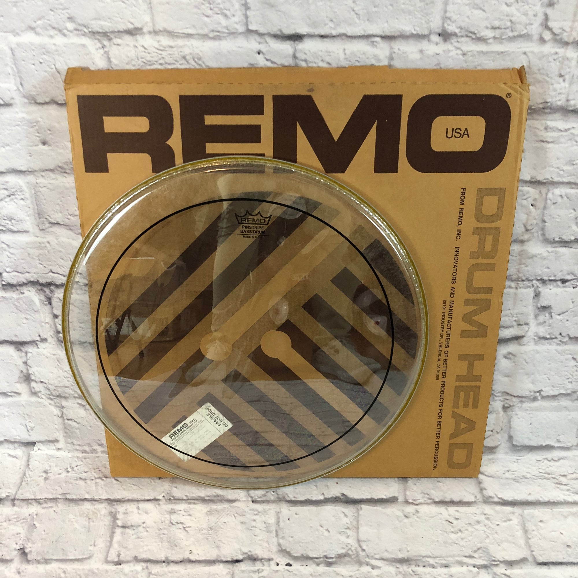 Remo Pinstripe 20in Bass Drum Head