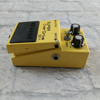 Boss Super Overdrive SD-1 with issues